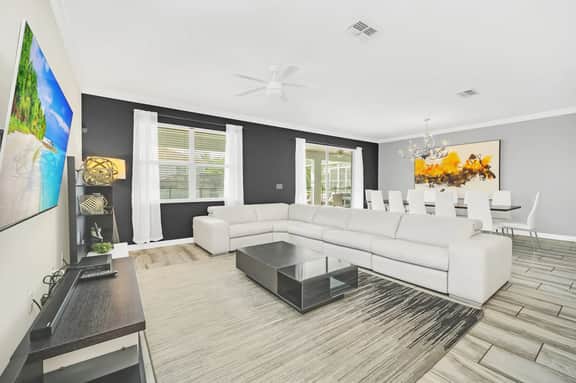 Mega House! Sleeps 18! Resort 9 Mi 2 Disney-9036 - Image 2