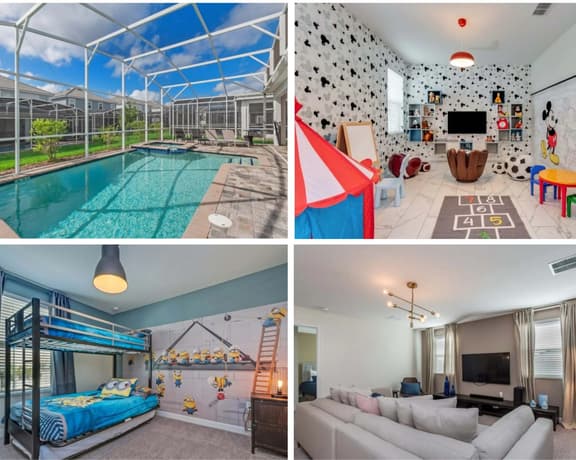Minions! Game Room! Resort 9 Mi 2 Disney! 8940 - Image 1