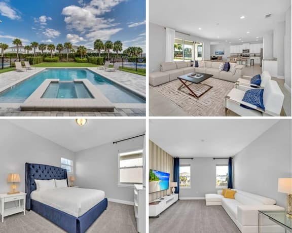 Large Private Pool! Resort 8 Mi 2 Disney! 7673 - Image 1
