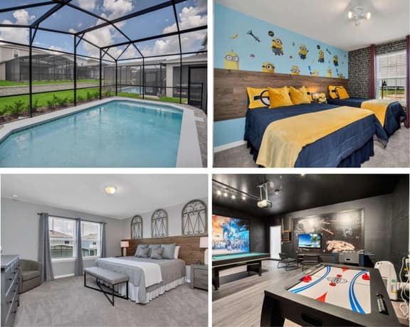 Epic Gameroom! Minions! Resort 7 mi 2 Disney-1890 - Image 1