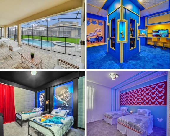Minions Arcade! Resort 7 mi 2 Disney! 1565 - Image 1